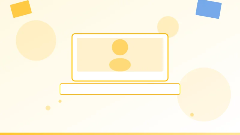 Teacher preparing for online English teaching demo